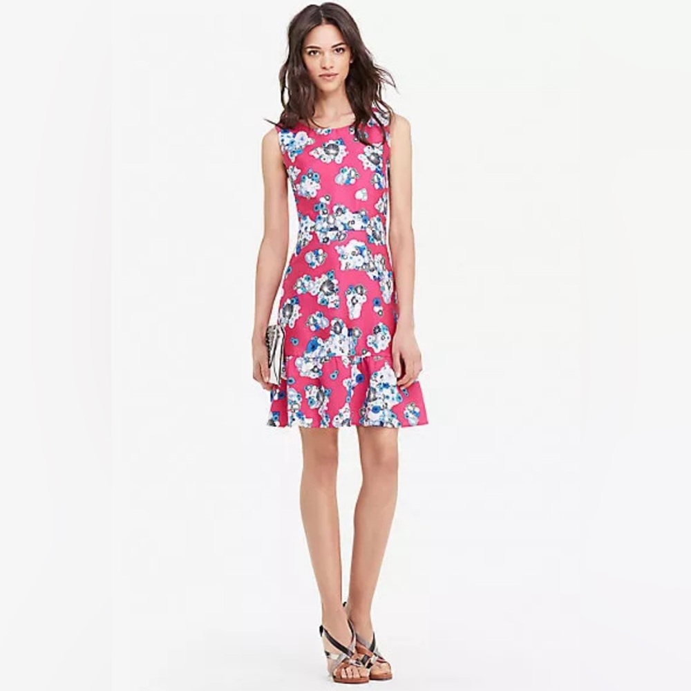 Diane Von Furstenberg Women’s Size 8 Sleeveless Floral Print Midi Dress